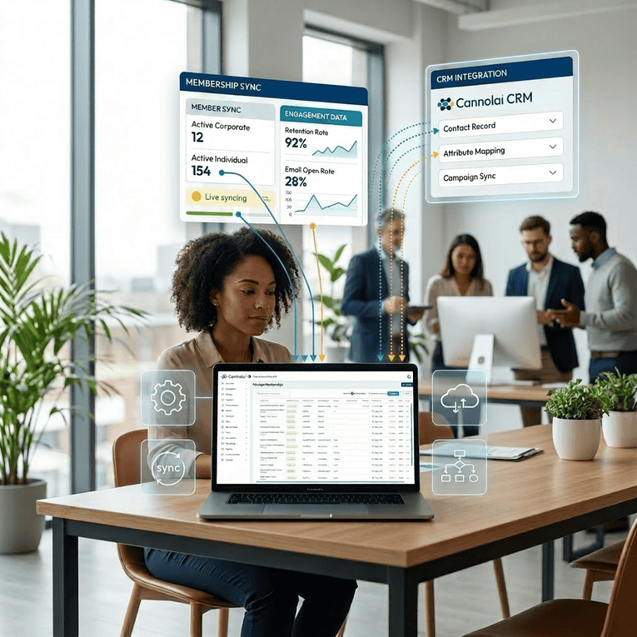 AMS built to power hubspot - for web