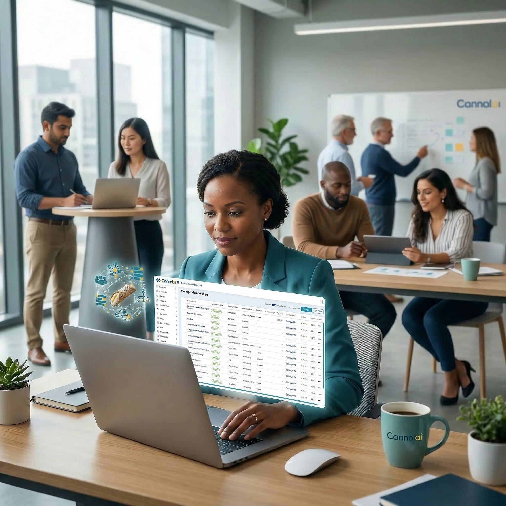 Group Using Cannolai